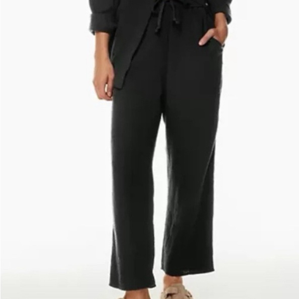 Wilfred Black Wide Leg Pants